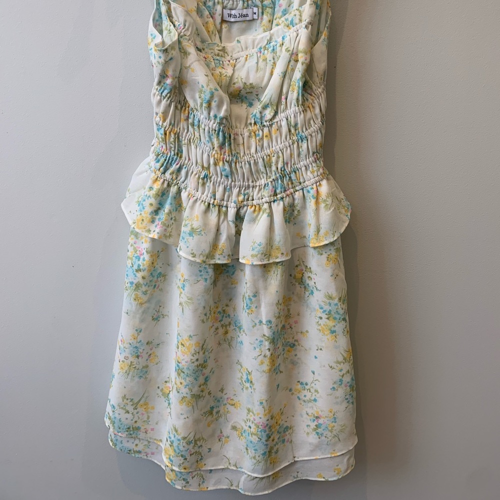 With Jean dress